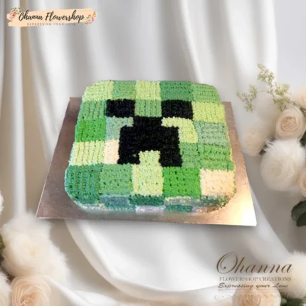 Creeper Delight Cake