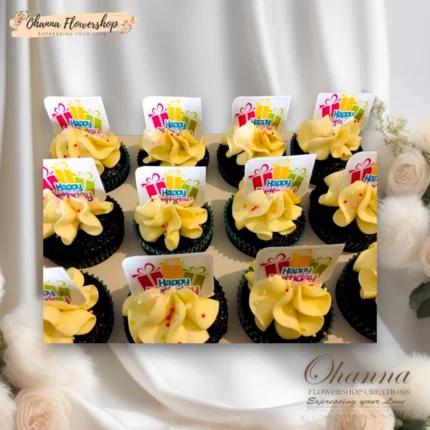 Sunshine Choco Delight Cupcakes