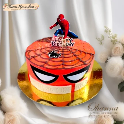 Spidey Delight Cake