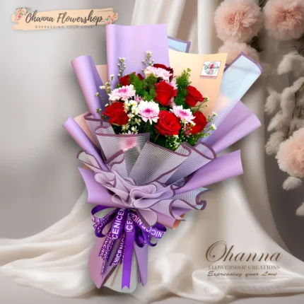 Purple Amour Bouquet