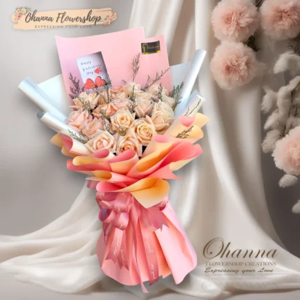 La Vie in Peach