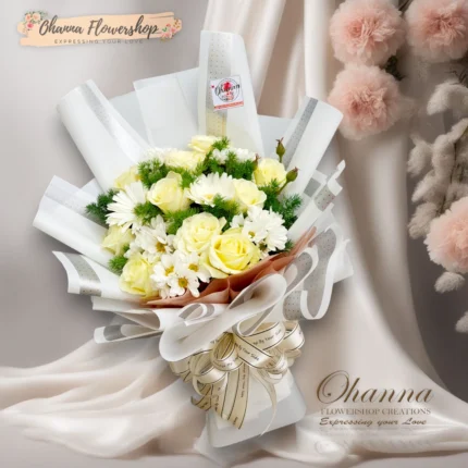 Blanco Elegance Bouquet