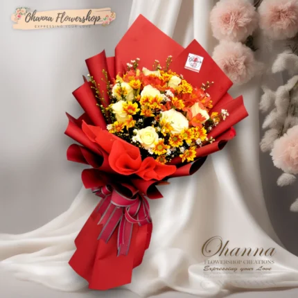 Jolie Flame Bouquet