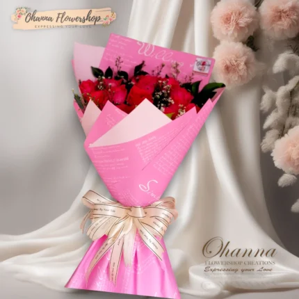Rose Câlin Bouquet