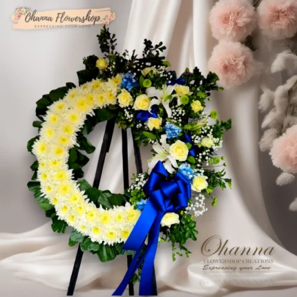Serenity Blossom Wreath